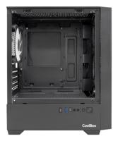 ATX Semi-toren BehuizingCoolBox COO-CHA-GM220B-0 Zwart - thumbnail