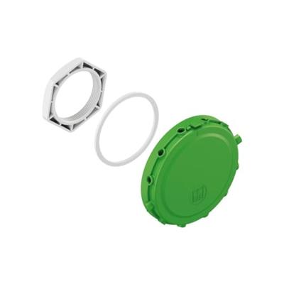 Spelsberg BEL Air M40 Ontluchtingsklep Met borgmoer Polycarbonaat Groen 2 stuk(s)