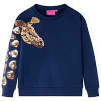 VidaXL Kindertrui 104 marineblauw - thumbnail