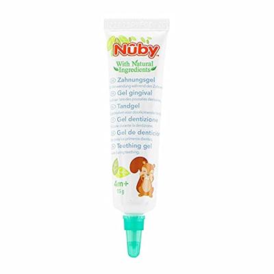 Gingivale gel + NUBY bijtring blauw