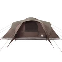VidaXL Koepeltent 6-persoons waterdicht bruin - thumbnail