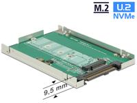 Delock 62710 2,5 converter U.2 SFF-8639 > M.2 NVMe-sleutel M - thumbnail