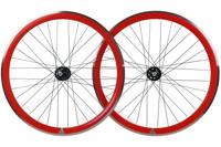 M-Wave Fixed Gear Wielset - Rood CNC - thumbnail