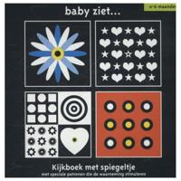 kijkboek met spiegeltje 0-6 maanden - thumbnail