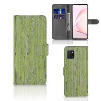 Samsung Note 10 Lite | Book Style Case | Green Wood - thumbnail