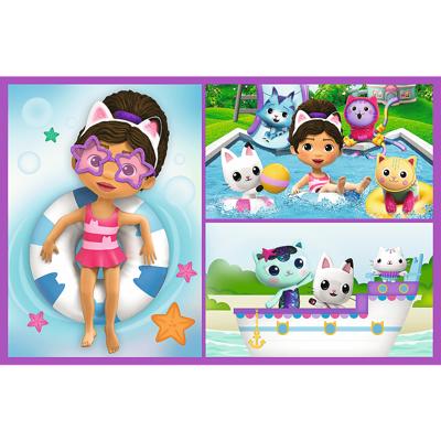 Puzzel Gabby's Dollhouse 2x70 Stukjes