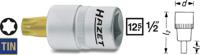 HAZET Dopsleutelbit 992-T45 · 1/2 inch (12,5 mm) vierkant hol · Binnen-TORX®-profiel · SW T45 - thumbnail