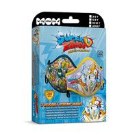 Hygiënisch en herbruikbaar gezichtsmasker gemaakt van stof Super Zings Premium 10-12 Jaar - thumbnail