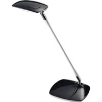 Led Bureaulamp - Aigi Polanor - 5w - Aanpasbare Kleur - Dimbaar - Glans Zwart - thumbnail