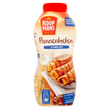Koopmans Pannenkoekenmix Compleet Schudfles 210g bij Jumbo