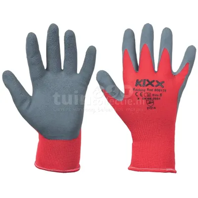 Tuinhandschoen Rocking Red maat XS ofwel 6 KIXX - Kixx