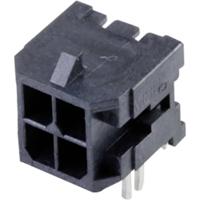 Molex 430450422 Male header, inbouw (standaard) Totaal aantal polen: 4 Rastermaat: 3 mm Inhoud: 1 stuk(s) Tray - thumbnail