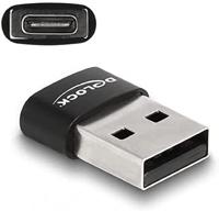 Delock USB 2.0 Adapter [1x USB-A 2.0 stekker - 1x USB-C bus] 60002 0 mm - thumbnail
