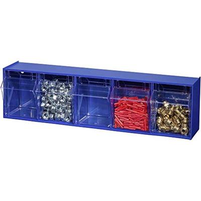 Allit 464430 Assortimentsbakken VarioPlus ProFlip 5 (b x h x d) 600 x 165 x 135 mm Blauw, Transparant 1 stuk(s)
