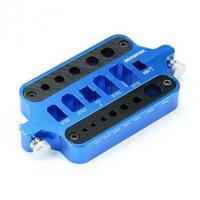 Etronix - Aluminium connector soldeerhulp - Blauw - thumbnail