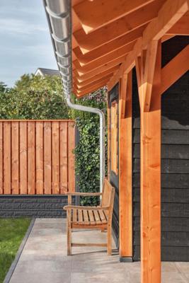 Paal Red Class Wood 14,0x14,0x300 cm Tuindeco - Tuindeco