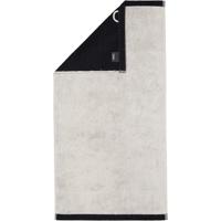 Cawö Cawo Lifestyle Splash Doubleface 7071 Handdoek 50x100 platin/schwarz - thumbnail
