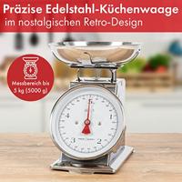 Profi Cook PC-KW 1247 Keukenweegschaal Analoog Met schaalverdeling Weegbereik (max.)=5 kg RVS 260 x 206 x 255 - thumbnail