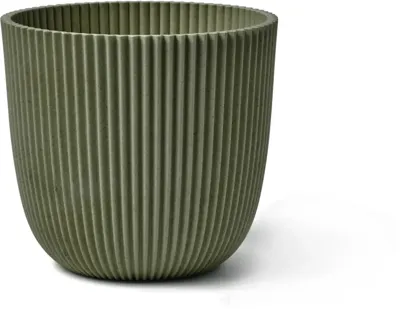 Capi groove bol bloempot 28x27 cm groen