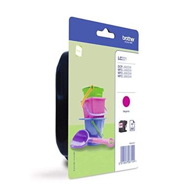 Brother LC-221M Inktcartridge magenta