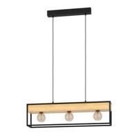Eglo HanglampLibertad 1 met hout - 900349 - thumbnail