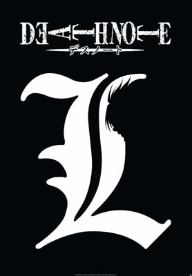 Poster Death Note - L Symbol 61x91,5cm Poster Death Note - L Symbol 61x91,5cm