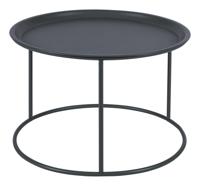WOOOD Bijzettafel 'Ivar' 56cm, kleur Asphalt - thumbnail