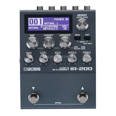 Boss IR-200 amp & IR cabinet effectpedaal