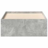 Bedframe betongrijs 90x190 cm - thumbnail