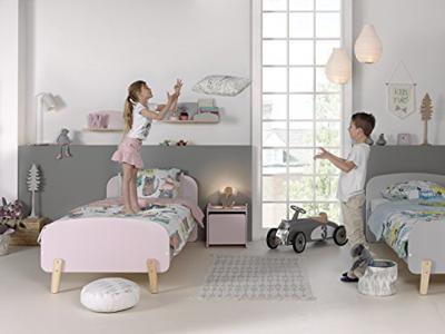 Vipack wandplank Kiddy - grijs - 65 cm - Leen Bakker