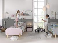 Vipack wandplank Kiddy - grijs - 65 cm - Leen Bakker - thumbnail