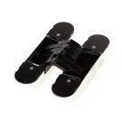 BSW HiDe verdekt liggend scharnier - 130-70BV - mat zwart - thumbnail