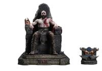 Throne Legacy God of War Series Statue 1/3 Ragnarok Master Thyself Kratos Bonus Version 67 cm - thumbnail