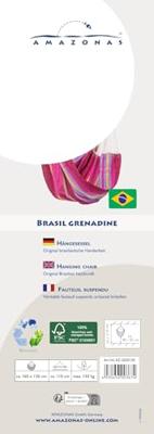 Amazonas - Brasil Hanging Chair - Grenadine (AZ-2030130) Amazonas - Brasil Hanging Chair - Grenadine (AZ-2030130)