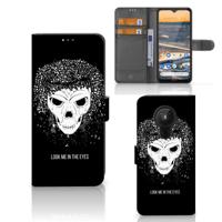 Telefoonhoesje met Naam Nokia 5.3 Skull Hair - thumbnail