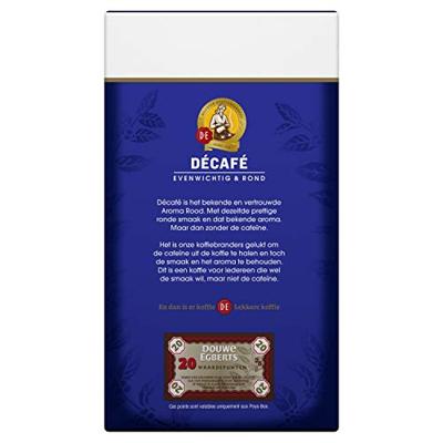 Douwe Egberts - Décafé Gemalen Koffie - 6x 500g