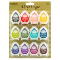 Tsukineko • versamagic dew drop stempelkussen happy days 12st. - thumbnail