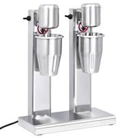 VidaXL Milkshake mixer met dubbele bekers roestvrij staal 2 l - thumbnail