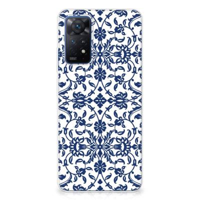 Xiaomi Redmi Note 11 Pro 5G | TPU Case | Flower Blue