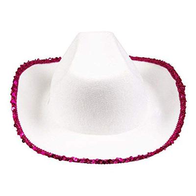 Hoed Rodeo star wit/roze