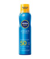 Zon Protector Spray Nivea Sun Protege&Refresca Bruma Solar Invisible Spf50 Spf 50 200 ml - thumbnail