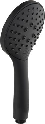 Saqu Classic Smart Light handdouche rond 3 stralen mat zwart