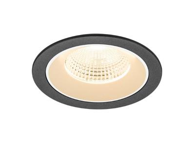 SLV InbouwspotNuminos L zwart/wit 2700K - 55gr - 1009763