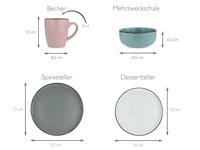 Creatable Serviesset Modern Fashion 16-delig - thumbnail