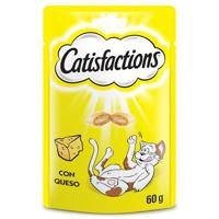 Catisfactions met kaas kattensnack 12 x 60 g - thumbnail