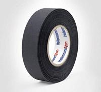 HellermannTyton HTAPE-PROTECT180-PET-BK 712-10002 Textieltape (l x b) 25 m x 19 mm 1 stuk(s) - thumbnail