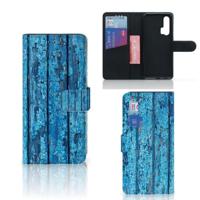 Honor 20 Pro | Book Style Case | Wood Blue - thumbnail