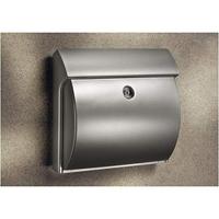 Burg-Wächter kunststof brievenbus Classico - zilvergrijs - thumbnail