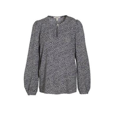 ESPRIT Women Casual top met all over print blauw ESPRIT Women Casual top met all over print blauw