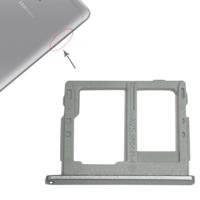 SIM-kaart lade + micro SD-kaart lade voor Galaxy tab A 8 0/T380/T385 (grijs) - thumbnail